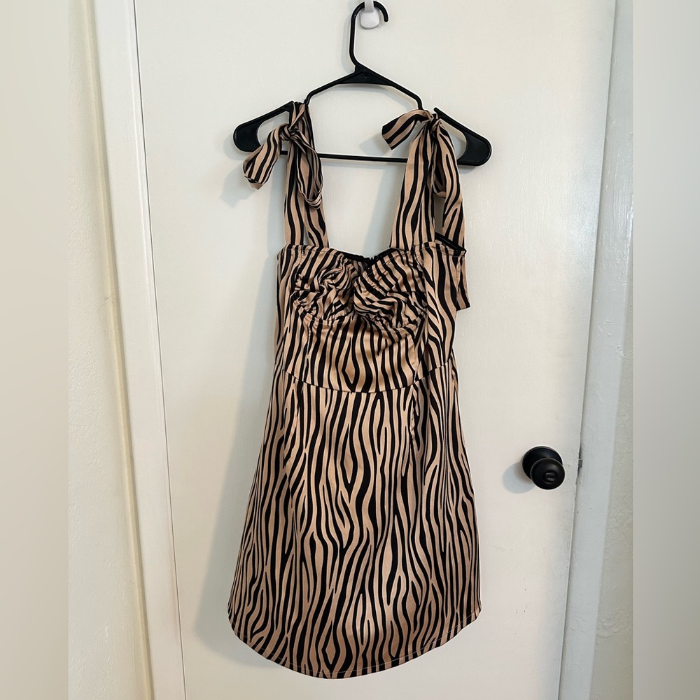 EUC animal print dress